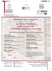 Lo Stato Pontificio sotto Leone XII. Politiche, periferie e società